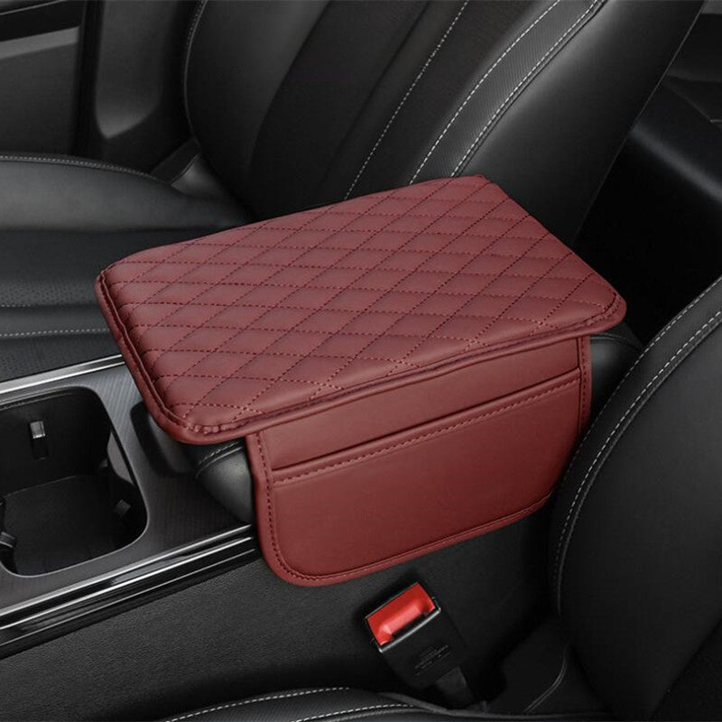 Universal PU Car Armrest Box Heightening Pad