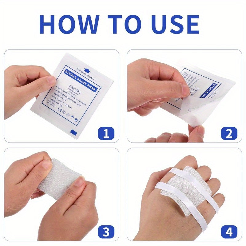 Absorbent Disposable Hemostatic Cotton Gauze