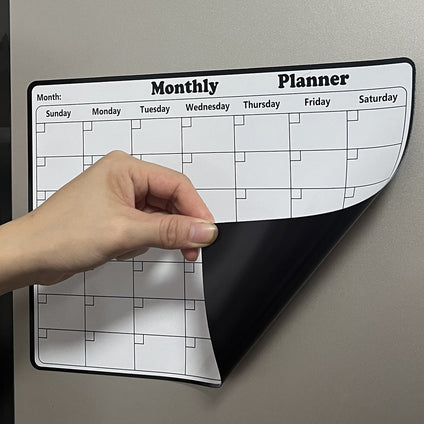 Contemporary Magnetic Monthly Planner