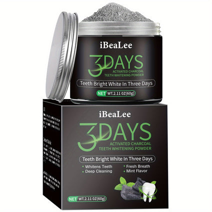 iBeaLee Activated Charcoal Teeth Whitening Powder