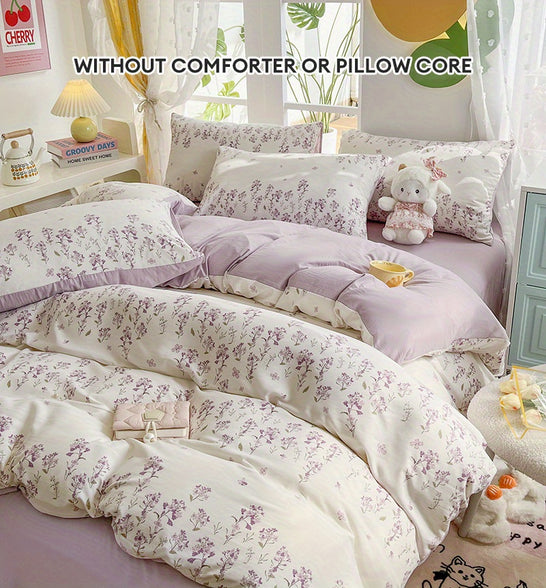 Vintage Floral Duvet Cover Set