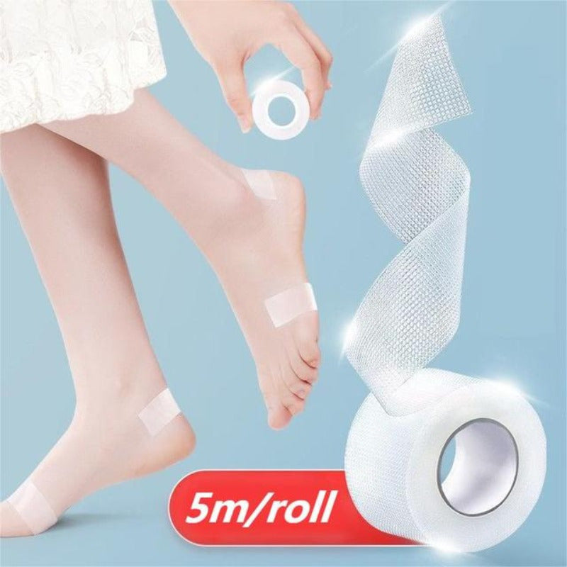 Comfort Grip Gel Heel Protector Tape: Foot Care Adhesive Blister Pads for Shoe Comfort and Cushioning