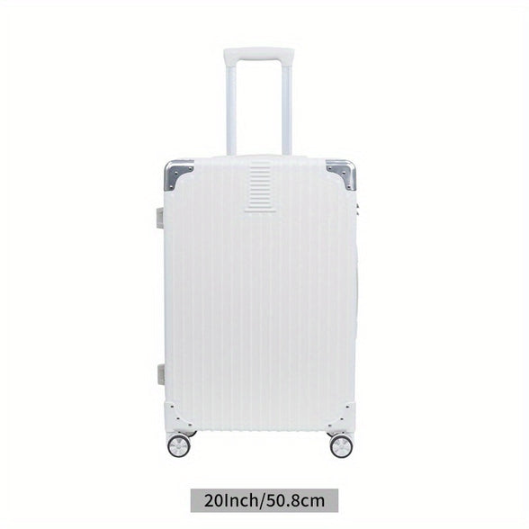 Ultimate Travel Companion: Large Capacity Silent Spinner Suitcase - Durable, Stylish, Unisex 20-24 inch