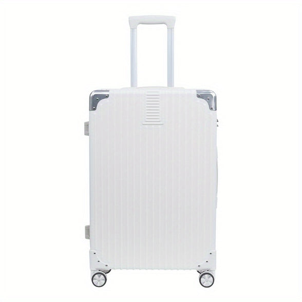 Ultimate Travel Companion: Large Capacity Silent Spinner Suitcase - Durable, Stylish, Unisex 20-24 inch