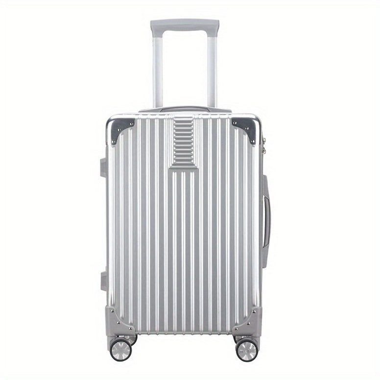 Ultimate Travel Companion: Large Capacity Silent Spinner Suitcase - Durable, Stylish, Unisex 20-24 inch