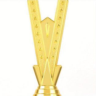 Golden Star Trophy Award Trophy