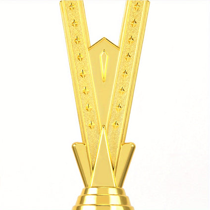 Golden Star Trophy Award Trophy