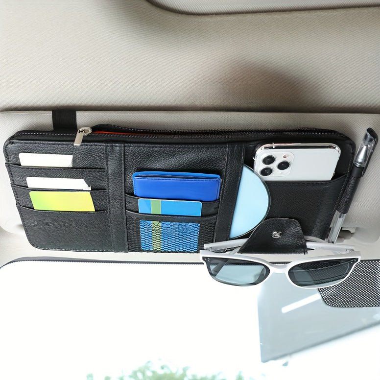 Universal Car Sun Organizer with Pen: Keep