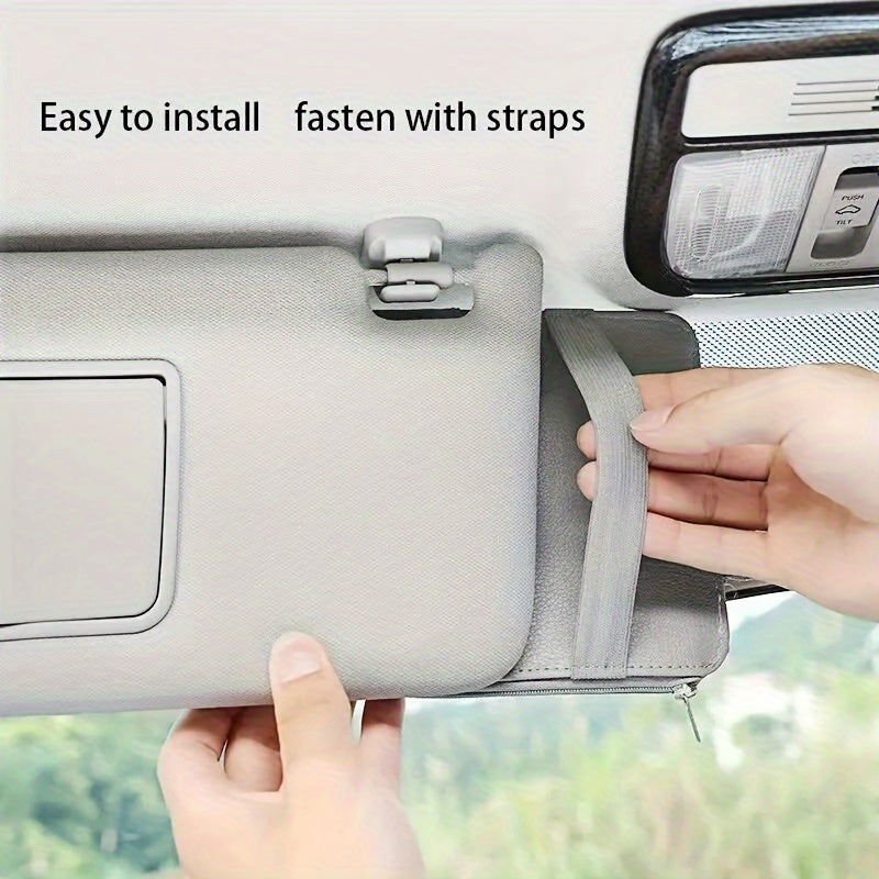 Universal Car Sun Organizer with Pen: Keep