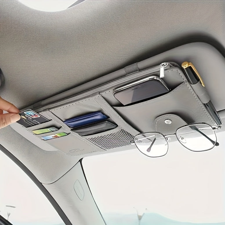 Universal Car Sun Organizer with Pen: Keep