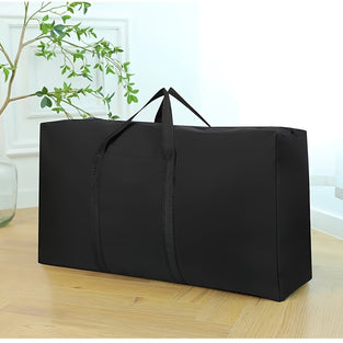 Sturdy and Spacious: Easy Transport Extra Large Storage Bag with Double Zippers and Reinforced Handles