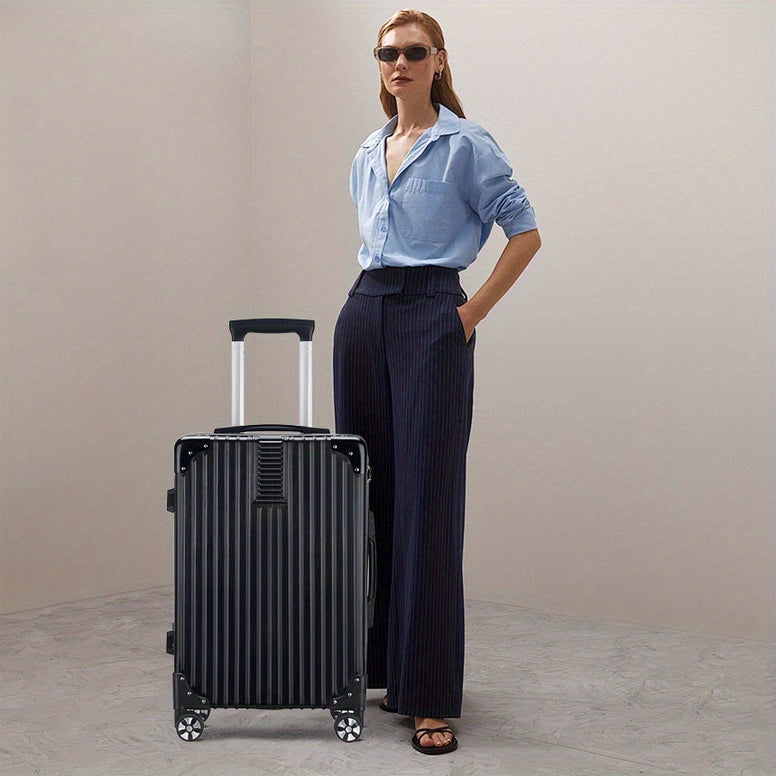 Premium Business Travel Suitcase: Durable, Stylish, and Secure for Couples and Singles