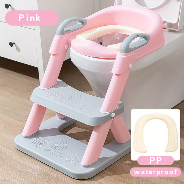 Potty Training Seat with Step Stool 2 in 1 Perfect for Children 3 to 8 Years Old Convenient and Functional