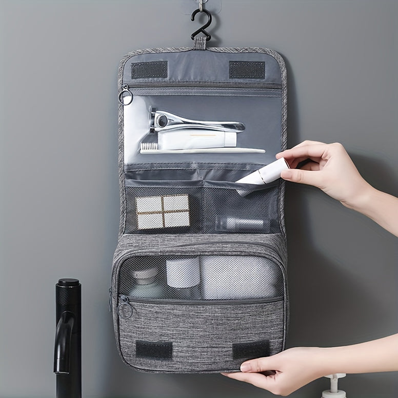 Multi-functional Waterproof Toiletry Bag: The Perfect Travel Companion for Men and Women