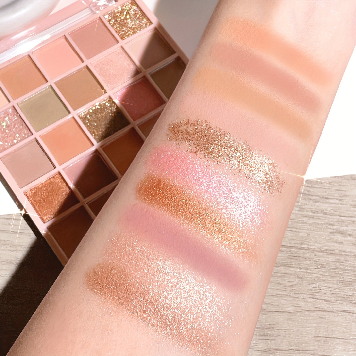 Nude Coral Eyeshadow Makeup Palettes