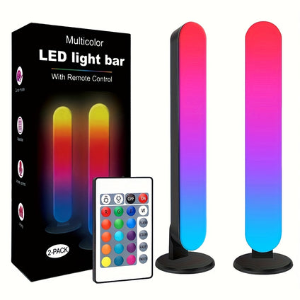 Smart RGB Strip Lights with IR Remote Control for Gaming, TV, and Party Decoration