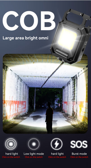 Ultimate Rechargeable LED COB Keychain Light