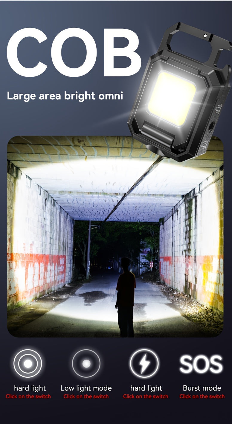 Ultimate Rechargeable LED COB Keychain Light