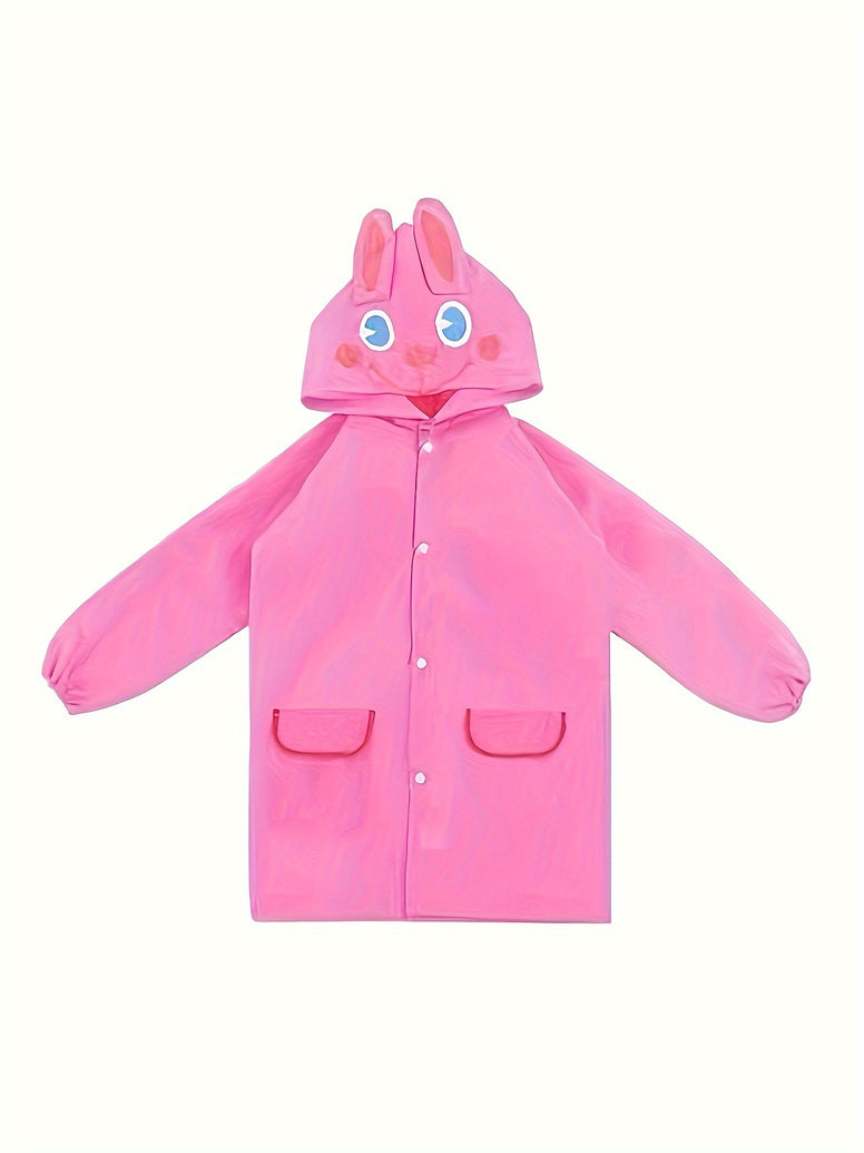 Adorable Animal Hooded Raincoat - Perfect Gift for Boys and Girls!