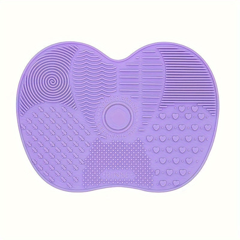 Versatile Silicone Scrub Pad with Suction Cup