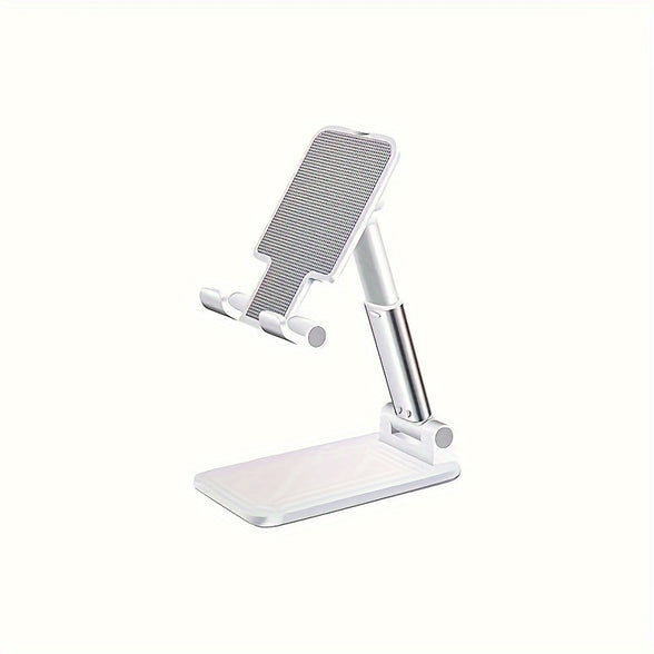 Adjustable Desktop Phone/Tablet Stand: Universal Mobile Holder for iPhone, iPad, Xiaomi - Durable ABS Material