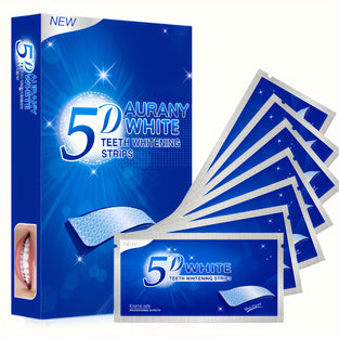 Brighten Your Smile with Our Convenient Teeth Whitening Strips for Home and Travel