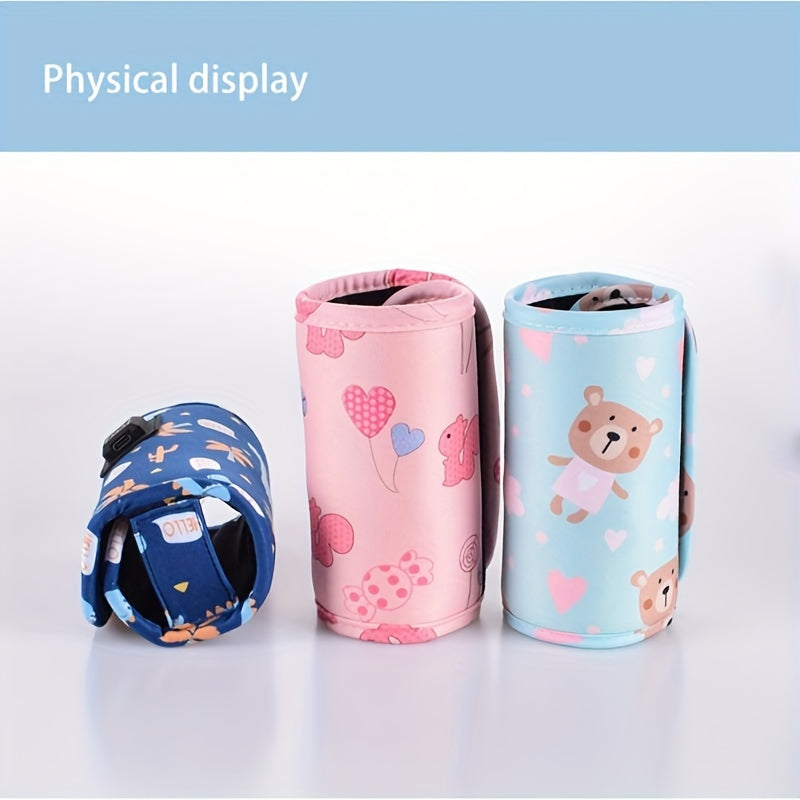 USB Milk and Water Warmer Portable Bottle Heater Efficient Quick Heating Insulated Bag Ideal for Travel