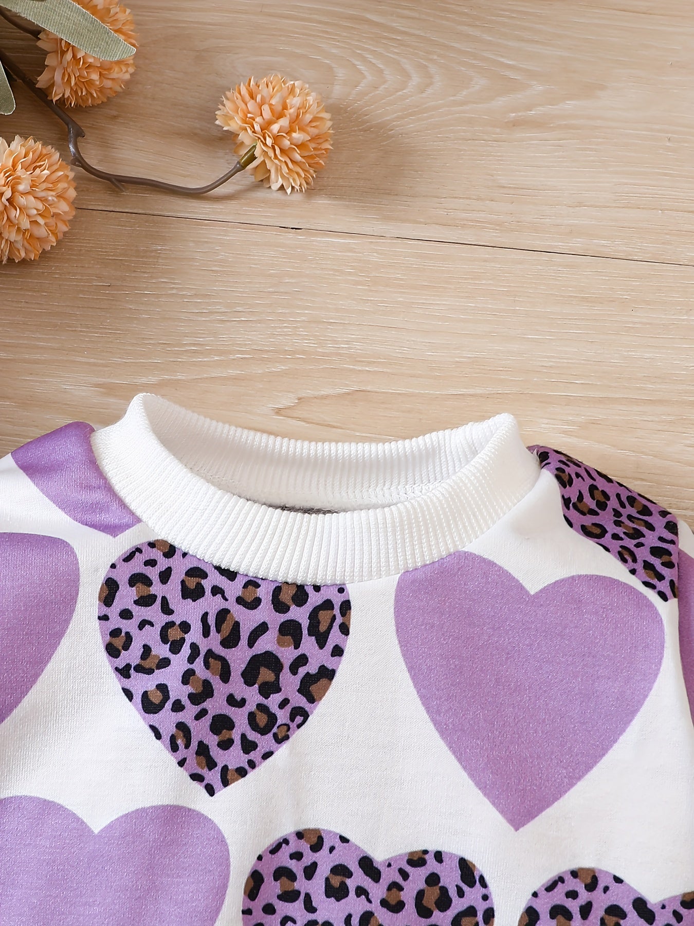 Leopard Love Printed Toddler Sweatshirt