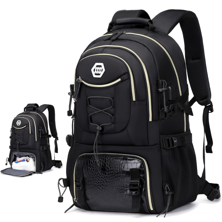 Ultimate Outdoor Travel Backpack: Large Capacity, Waterproof, and Stylish for Men and Women