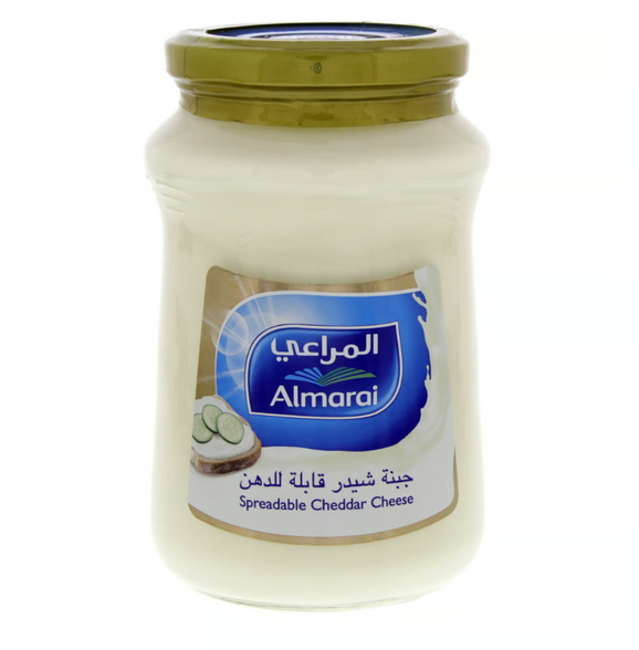 Almarai Spreadable Cheddar Cheese, 500g