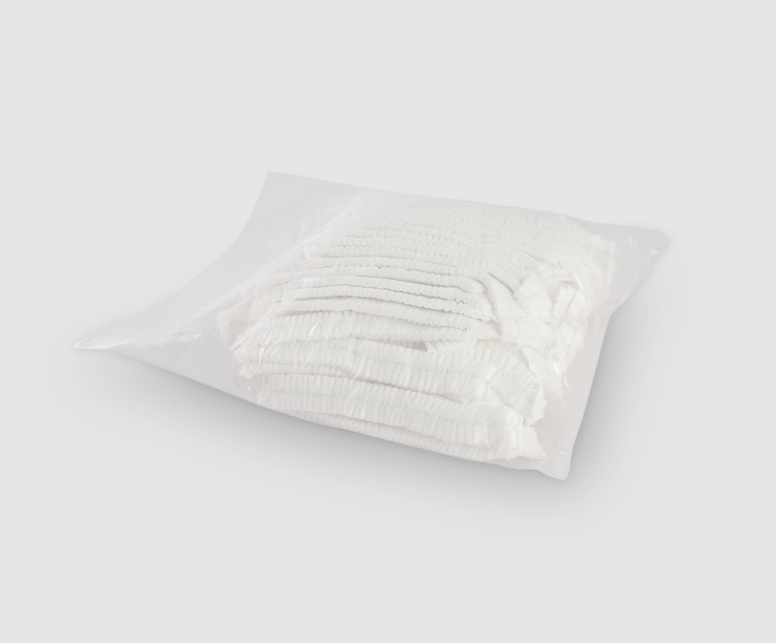 Falcon Nurse Cap White ( 10 packs x 100 Pieces )