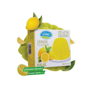 GILATIN LEMON FLAVOUR POWDER 24*75 GM