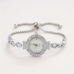 Sparkling Rhinestone Quartz Watch: The Ultimate Gift for Her