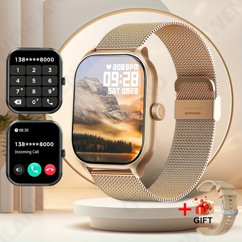 Smartwatch 5.<br>11 cm Screen: Stay Connected and Active with Text, Call, and Exercise Modes