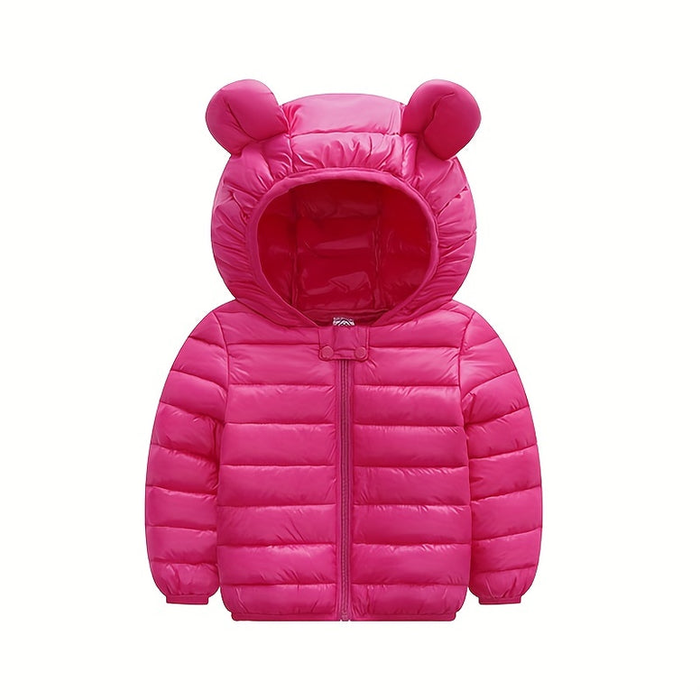 Adorable 3D Ear Hooded Coat for Babies & Toddlers