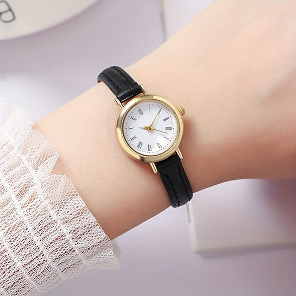 Retro Rome Fashion Analog Quartz Wrist Watch for Women