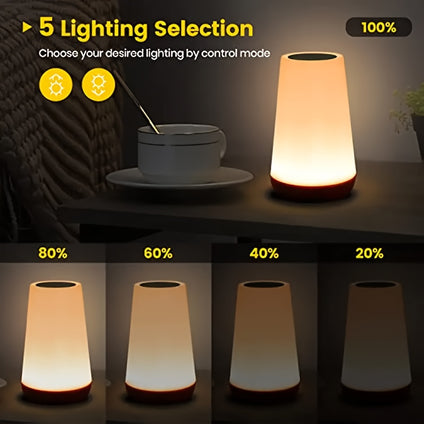 Portable Touch-Controlled LED Lamp