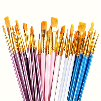 10pcs Micro Detail Paint Brush Set