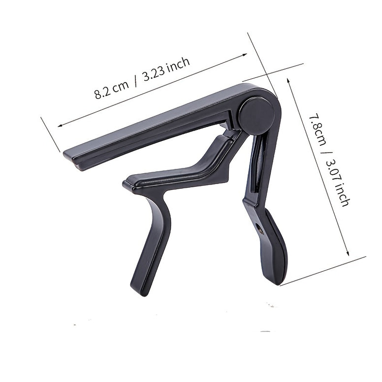 Premium Aluminum Alloy Guitar Capo: Quick Change Clamp for Guitarists of All Styles