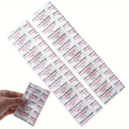 25pcs Transparent and Waterproof First Aid Supplies