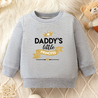 Daddy's Little Princess Graphic Sweatshirt