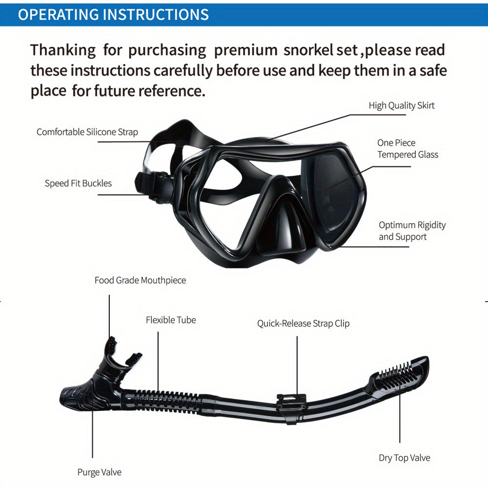 Adventure Awaits: All-in-One Snorkeling Frame