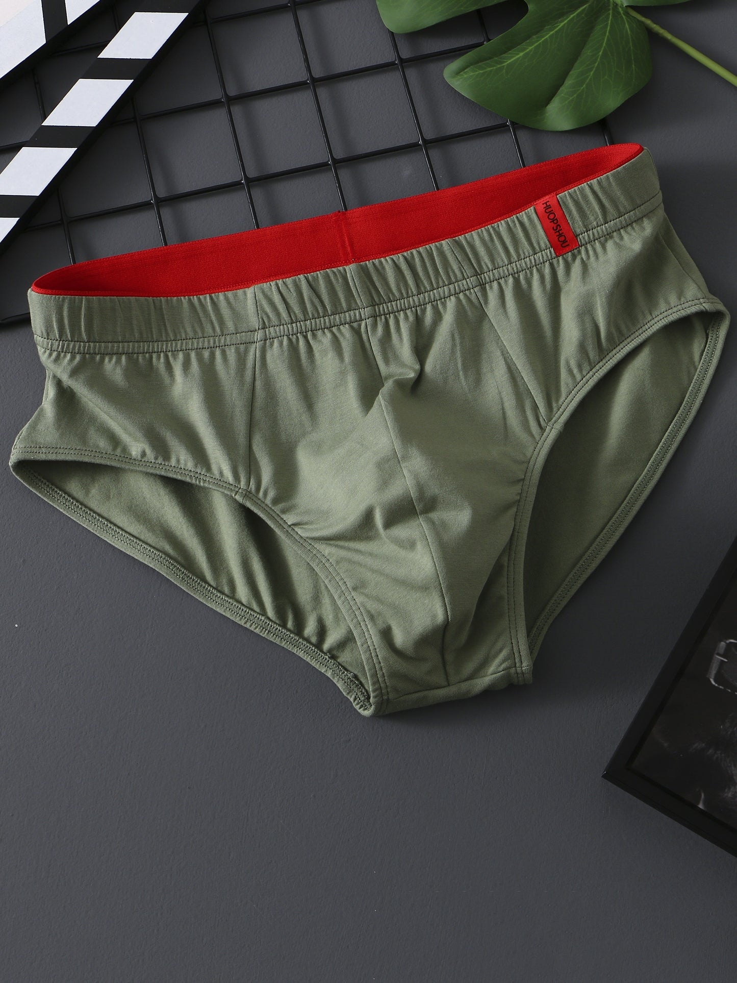 Mixed Color Cotton Sports Style Men's Briefs: Breathable, Comfy, and Sexy Triangle Underwear