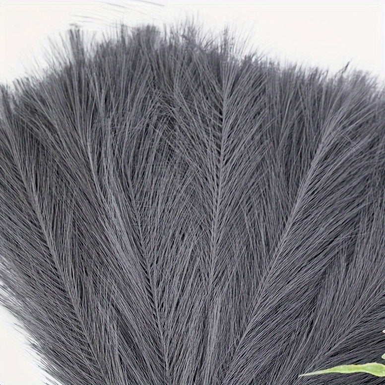 Bohemian Elegance: Set of 5 Artificial Pampas Grass