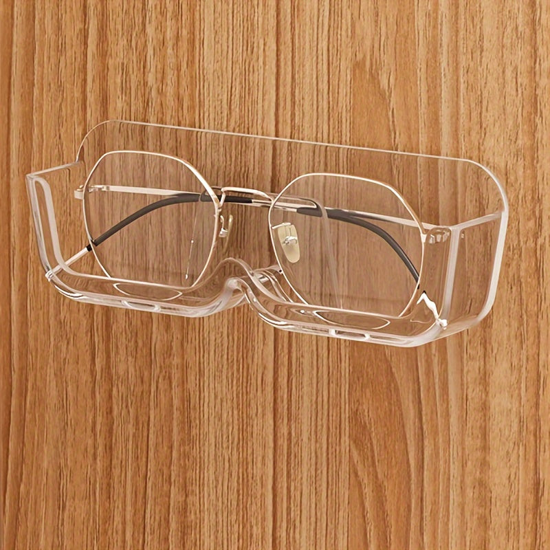 Space-Saving Wall-Mounted Eyeglass Storage Rack