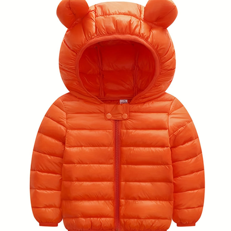 Adorable 3D Ear Hooded Coat for Babies & Toddlers