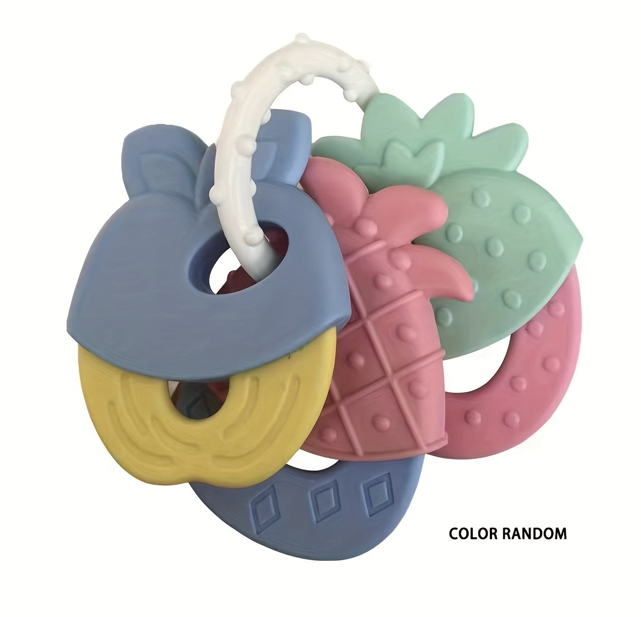 Delightful O-Shaped Silicone Teether