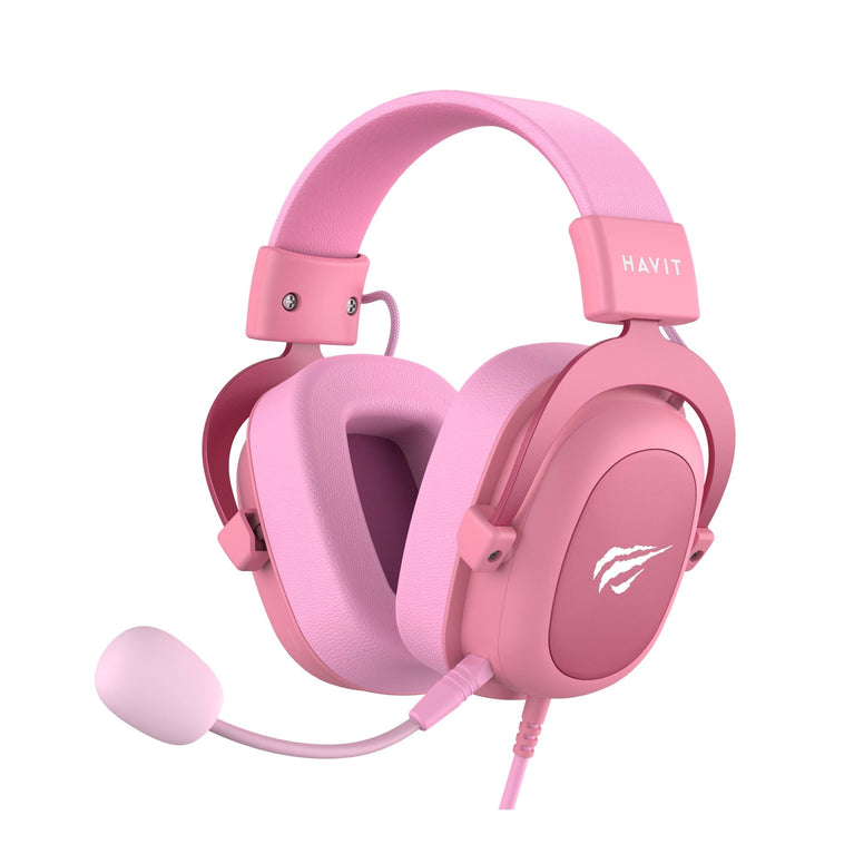 Ultimate High-Tech Gaming Headset: Surround Sound, Detachable Microphone, Adjustable Comfort