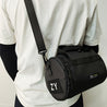 Men's Casual Sports Messenger Bag: Waterproof Nylon Sling Bag