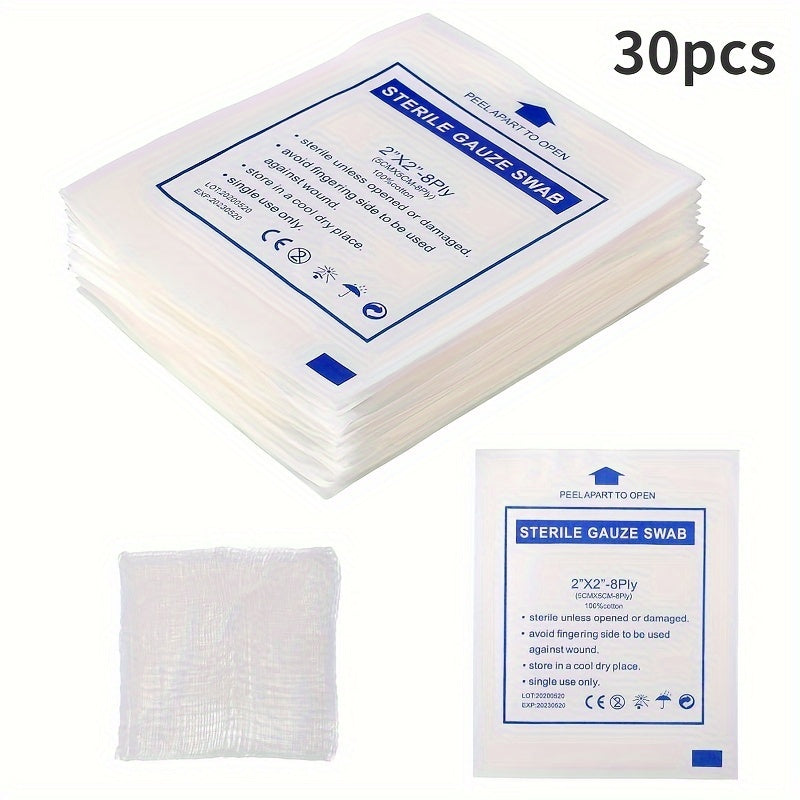 Absorbent Disposable Hemostatic Cotton Gauze